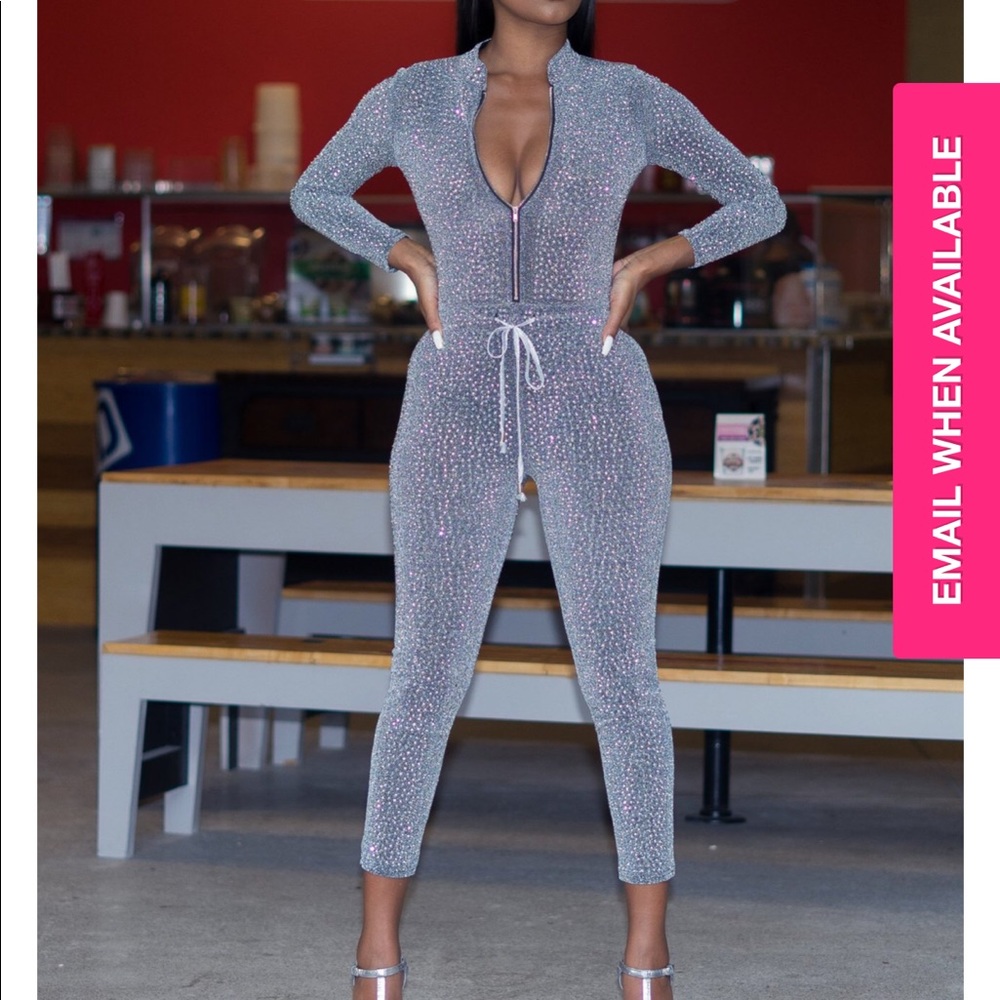 rhinestone jumpsuit